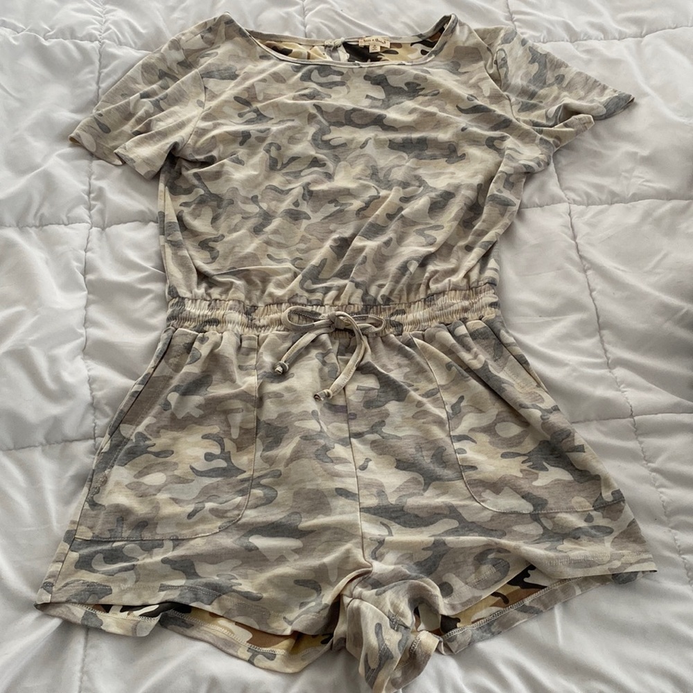 Camo Romper
